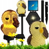 Iso Solarna LED vrtna svetilka sovica 41cm 2W, (5000035047) Cene
