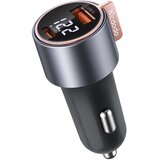 McDodo MOČAN HITER AVTOMOBILSKI POLNILEC Z MERILNIKOM 2X USB USB-C 75W LED, (21748269) Cene