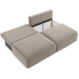 Makamii Bež sklopiva/s prostorom za odlaganje sofa 216 cm Kalena – | shoptok.hr