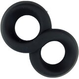 Pulselock Taur - dvostruki prsten za penis i testise (crni) - 20 mm | shoptok.hr