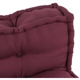  Jastučić za paletni kauč 2 pcs Bordo 120 x 80 x 38 cm Tkanina | shoptok.hr
