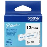 Brother BTAG-133 traka za izradu naljepnica Plavo na prozirnom Cijene