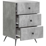  Noćni ormar Betonska siva 43 x 41 x 66 5 cm Konstruirano drvo | shoptok.hr