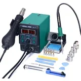 Postaja za spajkanje z vročim zrakom, nastavljive temperature, močan izhod 740W, 8786D-I paket 2, 220V EU, (5000157015)