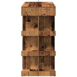  Barski stol sa policom za odlaganje Staro drvo 100x48x101 5 cm | shoptok.hr