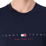 Tommy Jeans Flag Linear T-Shirt Dark Night Navy Crna | shoptok.hr