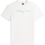 Tommy Jeans Majica tirkiz / bijela Cijene