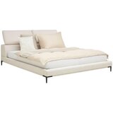 Livetastic oblazinjena postelja 181 cm x 201 cm , les, kovina, tekstil krem barve | Shoptok.si