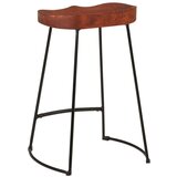  Barski stolci Gavin 2 kom 45 x 40 x 63 od masivnog drva manga | shoptok.hr