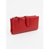 Shelvt Red women's wallet with compartments | shoptok.hr