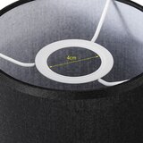 Brilagi univerzalni abažur nubila E27 15,5x14 cm antracit | Eponuda.com