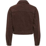 Only Prijelazna jakna 'ONLANLIE' tamno smeđa / crna | shoptok.hr