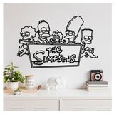 WALLXPERT dekorativni metalni zidni pribor porodica Sımpson 7 | ePonuda.com