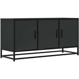 TV ormarić crni 100x35x50 cm Konstruirano drvo i metal | shoptok.hr