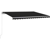 Automatska tenda sa senzorom za vjetar LED 300x250 cm antracit | shoptok.hr