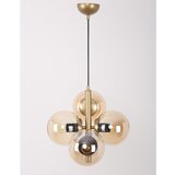 Squid Lighting Viseća svjetiljka u zlatnoj boji sa staklenim sjenilom ø 35 cm Forte – | shoptok.hr