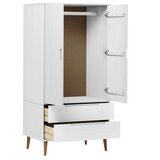  Ormar MOLDE bijeli 90 x 55 x 175 cm od masivne borovine | shoptok.hr
