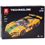  Tehnički blokovi Sportski automobil P1 GTR ŽUTO-ZELENA 368-dijelova ZA5781 | shoptok.hr