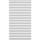 vidaXL zebra senčilo svetlo sivo 130x200 cm tkanina širina 125,9 cm | Shoptok.si