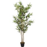  Umetno bambusovo drevo 1380 listov 200 cm zeleno, (5000208187) Cene