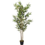  Umjetno stablo bambusa 1380 listova 200 cm zeleno | shoptok.hr