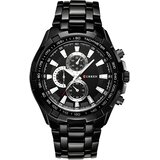 Curren Moška Ura CH-2649 - Črna | Shoptok.si