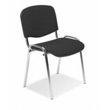  konferencijska stolica Iso chrome C38 tamno siva Cene