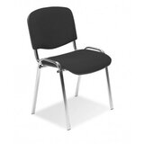  Konferencijska stolica Iso chrome C38 tamno siva Cene