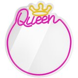 TelForceOne dekorativna neon mirror led rasveta queen ( RTV200018 ) | ePonuda.com