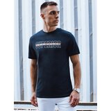 DStreet Koszulka męska z nadrukiem granatowa | shoptok.hr