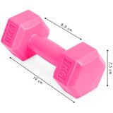 ModernHome bučice za vježbanje A1 2x1kg roze | shoptok.hr