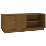 Maison Chic TV omarica - TV stojalo - Televizijska omarica medeno rjava 105x34x40 cm trdna borovina, (21700082) Cene