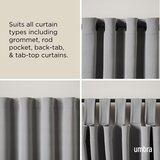 Umbra Jeklena karnisa 76 - 213 cm z nastavljivo dolžino/dvojna Twilight – | Shoptok.si