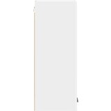 vidaXL viseći ormarić riga bijelo 30 x 31 x 80 cm konstruirano drvo | shoptok.hr