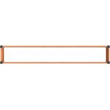  Vrtna visoka greda Rjava 200 x 30 x 72 cm WPC in aluminij, (5000287724) | Shoptok.si