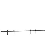  Komplet kliznih vrata ormarića 244 cm ugljični čelik | Eponuda.com