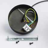  Luster na kablu ECLIPSE 1xE27/15W/230V crna/bela | Eponuda.com