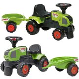 Falk traktor na pedale s prikolicom Class Axos - zeleni 12mj+ | shoptok.hr