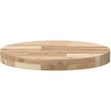  Okrugla stolna ploča Ø 40 x 4 cm od masivnog bagremovog drva | shoptok.hr