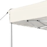  Profesionalni sklopivi šator za zabave aluminijski 4,5x3 m krem | shoptok.hr