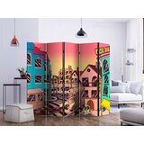 Artgeist PARAVAN 225/172/3 cm rumena, pink | Shoptok.si