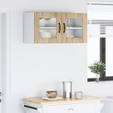  Zidni stakleni ormar PORTO Sonoma hrast 80 x 31 x 40 cm | Eponuda.com