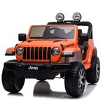  Licencirani auto na akumulator Jeep Rubicon 4x4 - narančasti | shoptok.hr