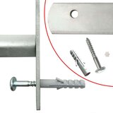 vidaXL Nastavljiva okenska rešetka z 2 prečkama 1000-1500 mm | Shoptok.si