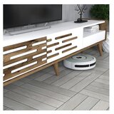 Hanah home valensiya - walnut, white walnutwhite tv unit | ePonuda.com