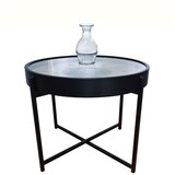 Globo B152574 - Konferencijski stočić IVANA, prečnika 71,5 cm, crna | Eponuda.com