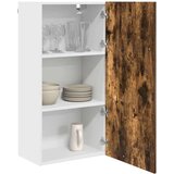 Viseći ormarić Riga Dimljeni hrast i bijela 50 x 31 x 100 cm | shoptok.hr