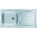 Alveus Pomivalno korito Basic 80 (86 x 43,5 cm, nerjavno jeklo) | Shoptok.si
