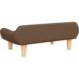 vidaXL Dječja fotelja smeđa 70 x 40 x 24 cm od tkanine | shoptok.hr