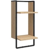  4-dijelni set zidnih polica boja hrasta konstruirano drvo | shoptok.hr